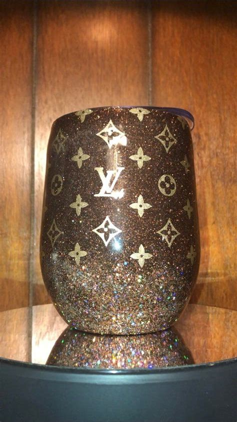 louis vuitton drinking glass.